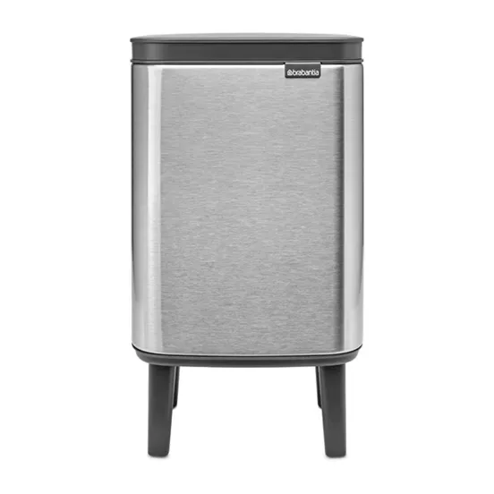Brabantia Bo Abfalleimer hoch 4 L Edelstahl matt gebürstet