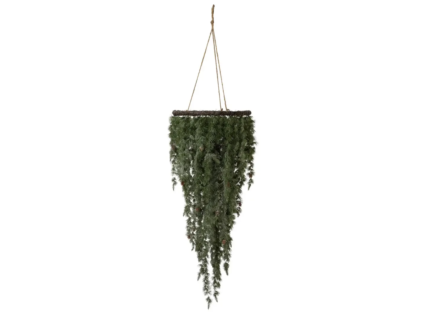 Gasper Weihnachtsschmuck Cedernhänger, Geeist H: 160 cm | Schubiger Möbel