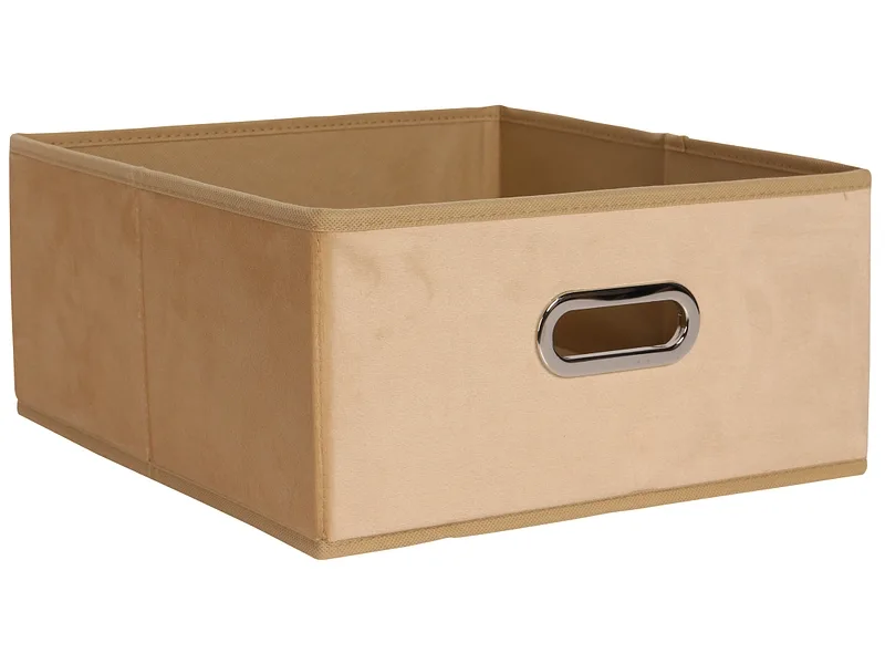 Aufbewahrungskorb JOVAN 2 khaki 31x31x15cm