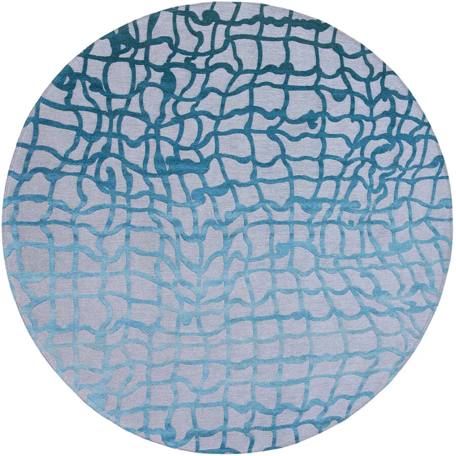 Teppich Dedalo Blau Polyester 240 cm 240 cm