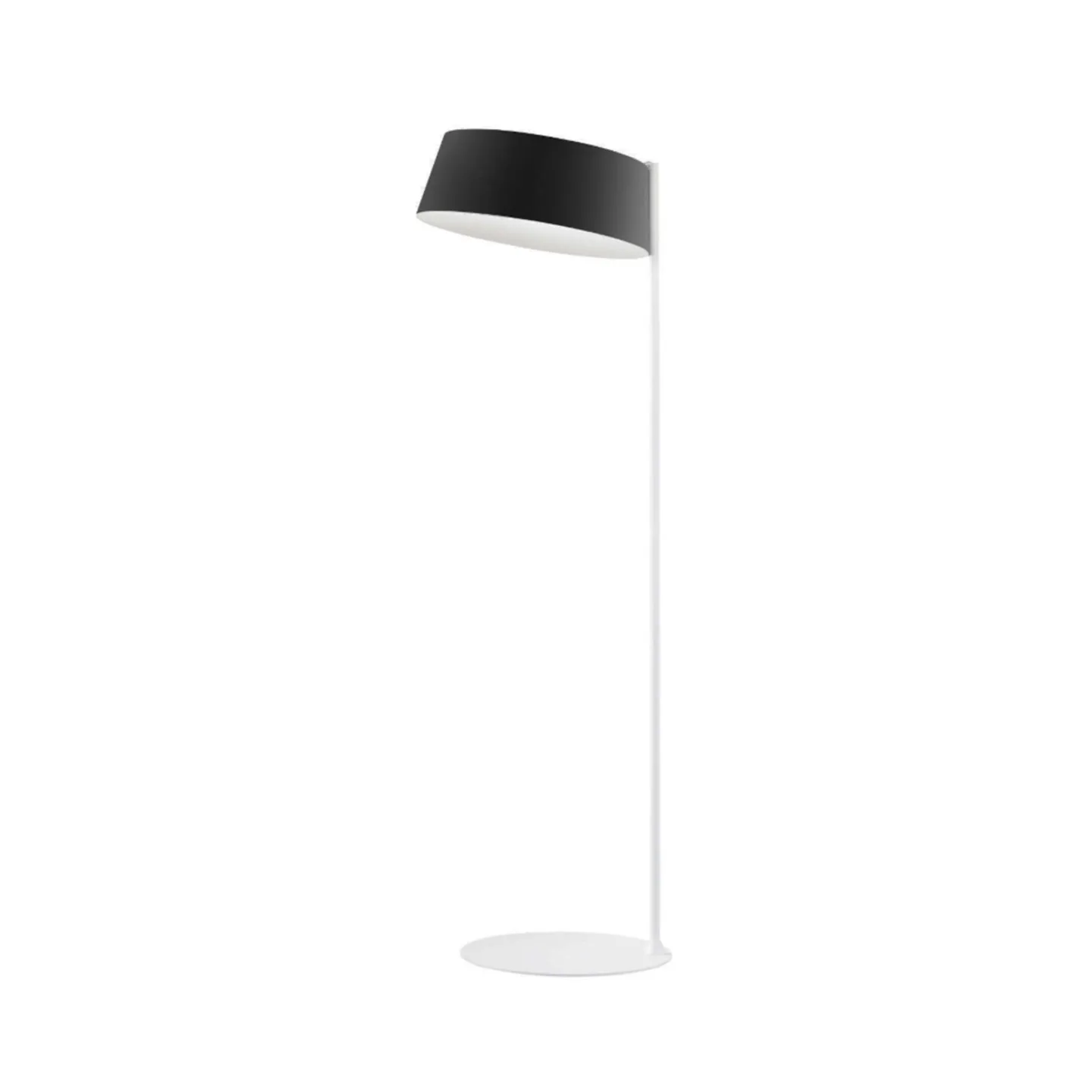 Oxygen FL2 LED-golvlampa, svart, höjd 194 cm - Stilnovo - Vardagsrum - Design - Metall - Med en ljuskälla