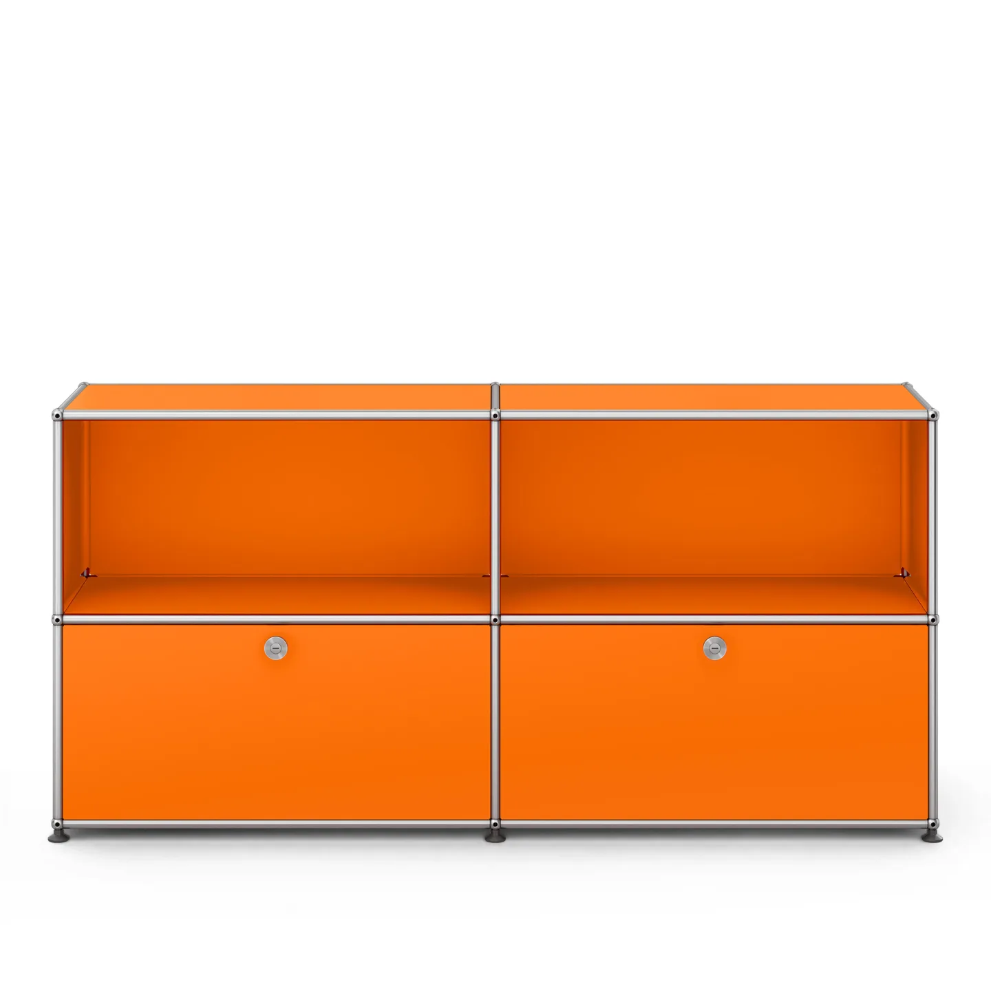 USM - USM Haller Sideboard C2 Pure Orange - Skänkar och sideboards - Fritz Haller & Paul Schärer - Orange