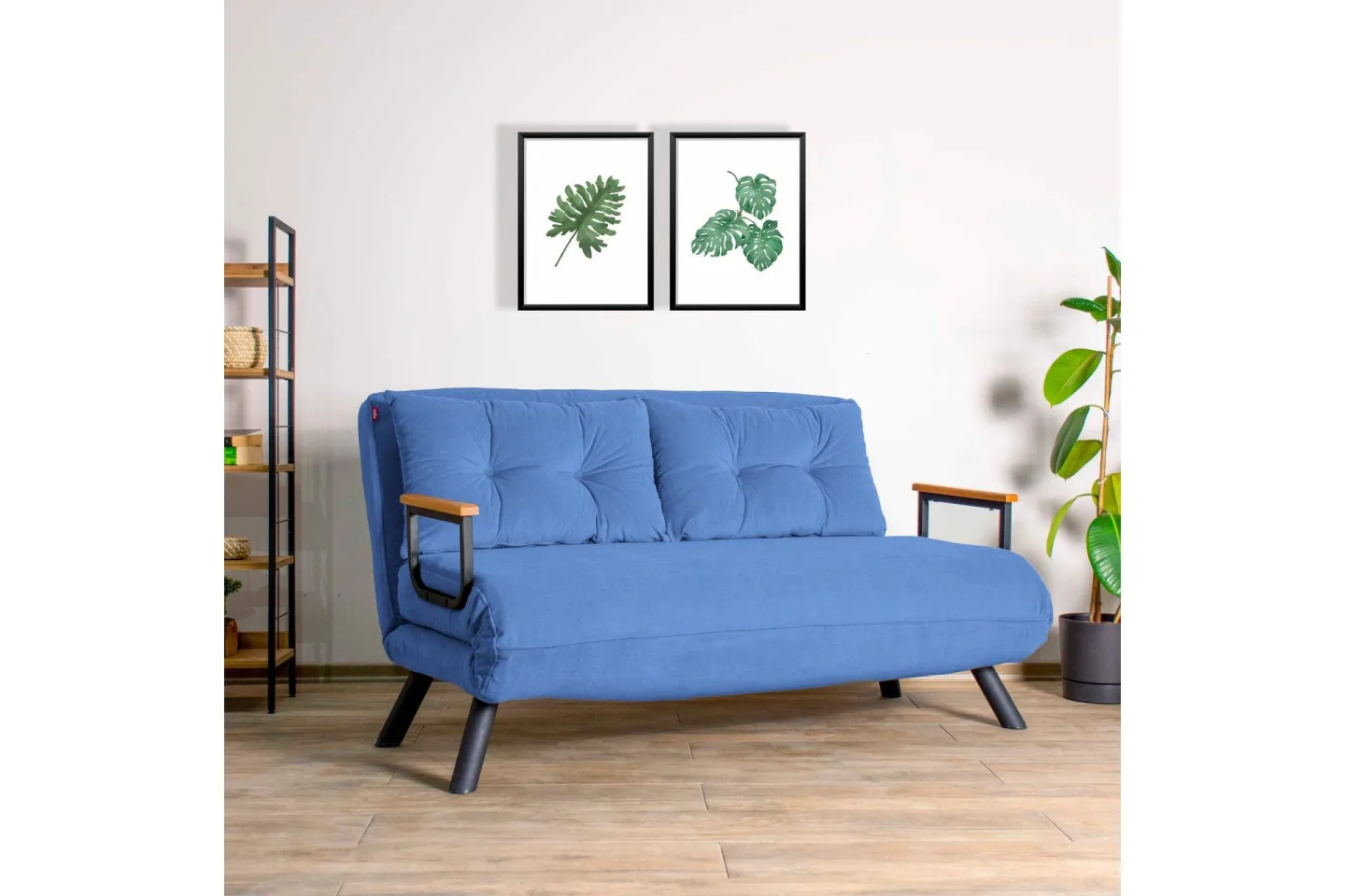 Alfredton Bäddsoffa 2-sits 175x133 cm - Blå
