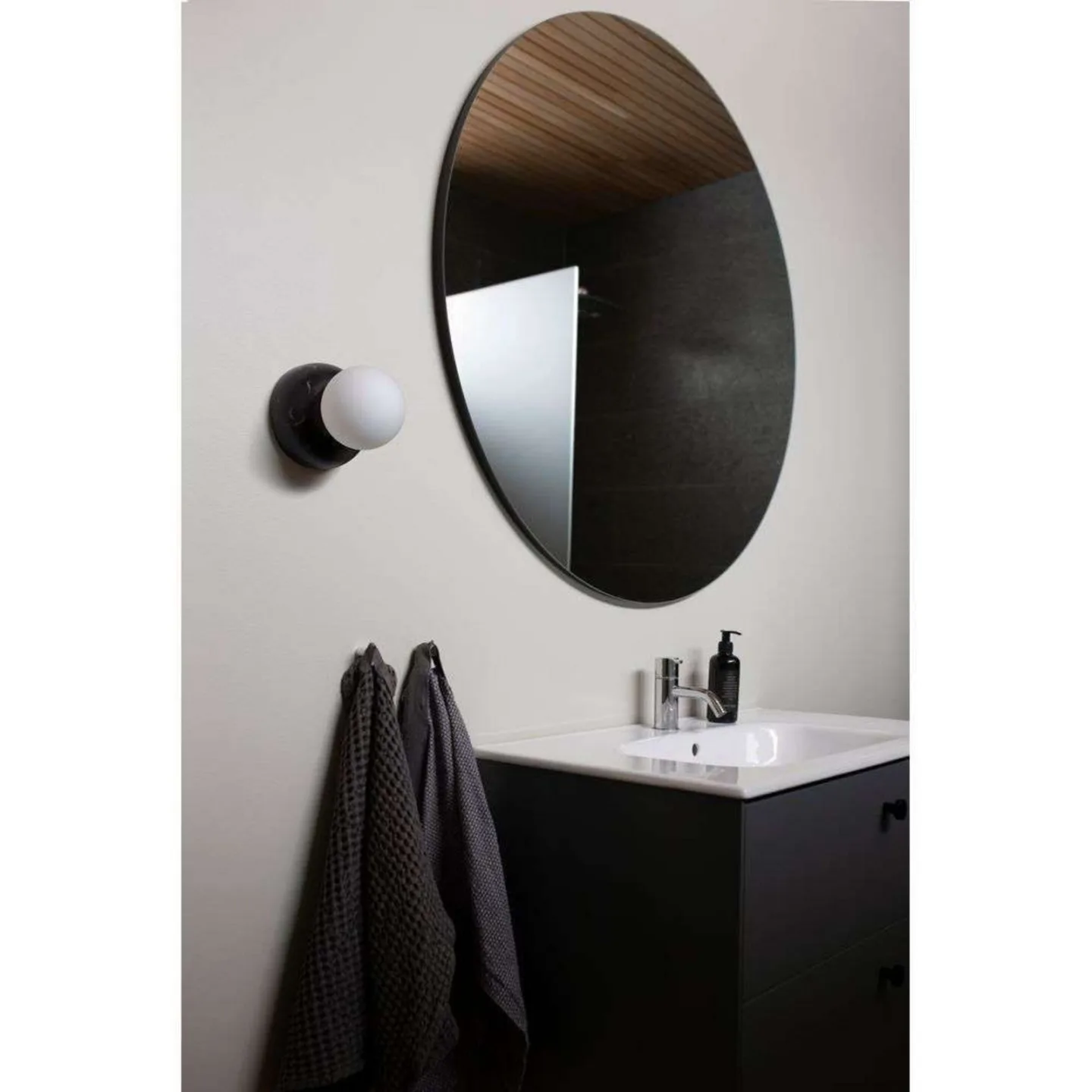 Globen Lighting Torrano vägglampa/plafond 13 cm Svart