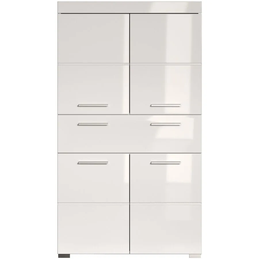 Badezimmerschrank Clairo weiss Holzwerkstoff B 73 T 31 H 130 cm
