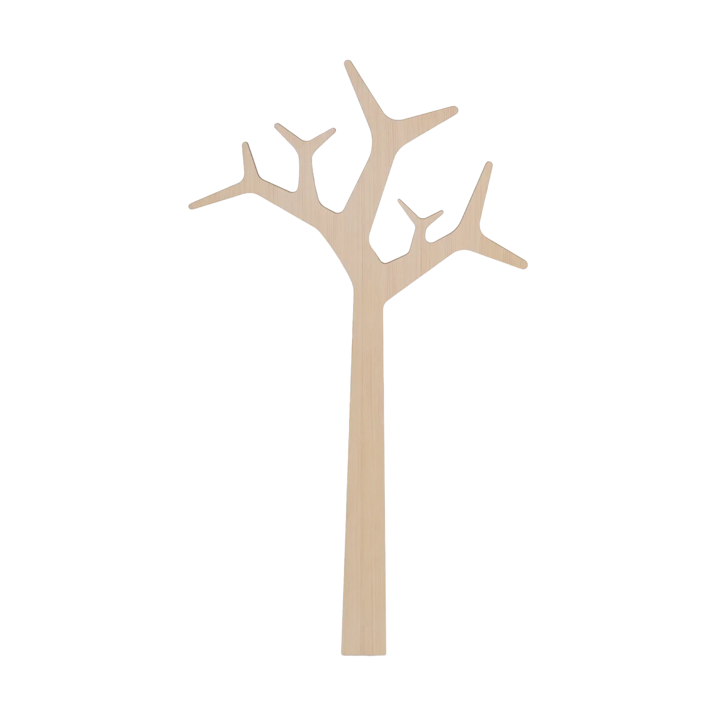 Swedese Tree wall väggmonterad rockhängare Special Edition 134 cm Vitpigmenterad furu