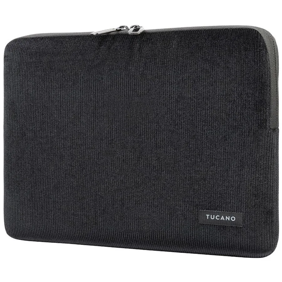 TUCANO Laptop-Tasche VELLUTO Schwarz Stoff