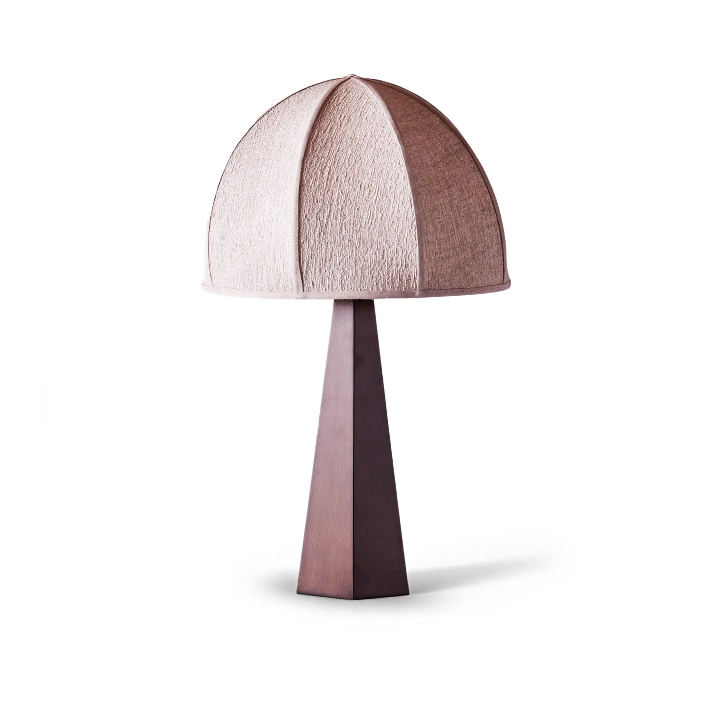 Dusty Deco - Hexagon Table Lamp - Bordslampor - Brun,Beige