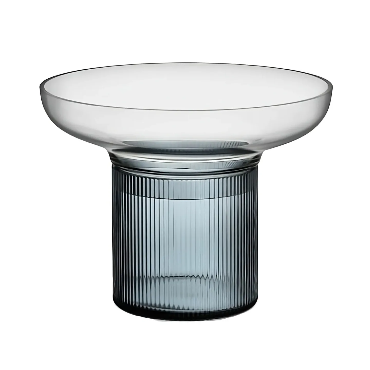 Orrefors Ensemble Vase 150 mm Blau-Grau