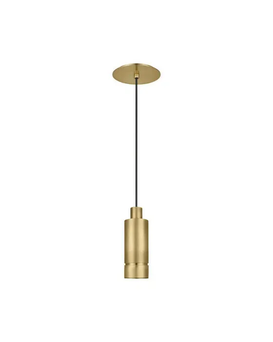 Sottile Pendant Natural Brass S