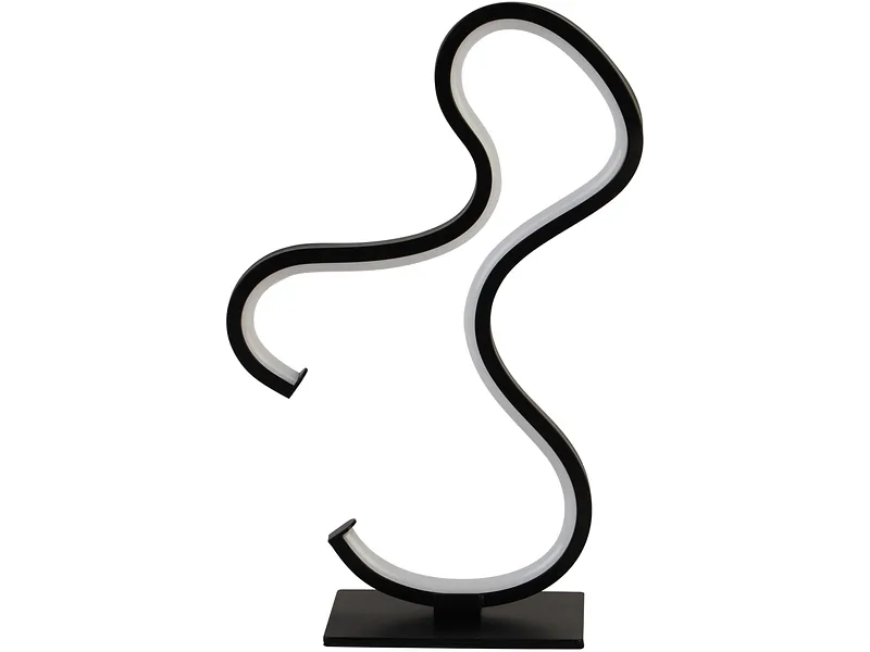 Tischlampe VOUTA 38cm 6.6W schwarz