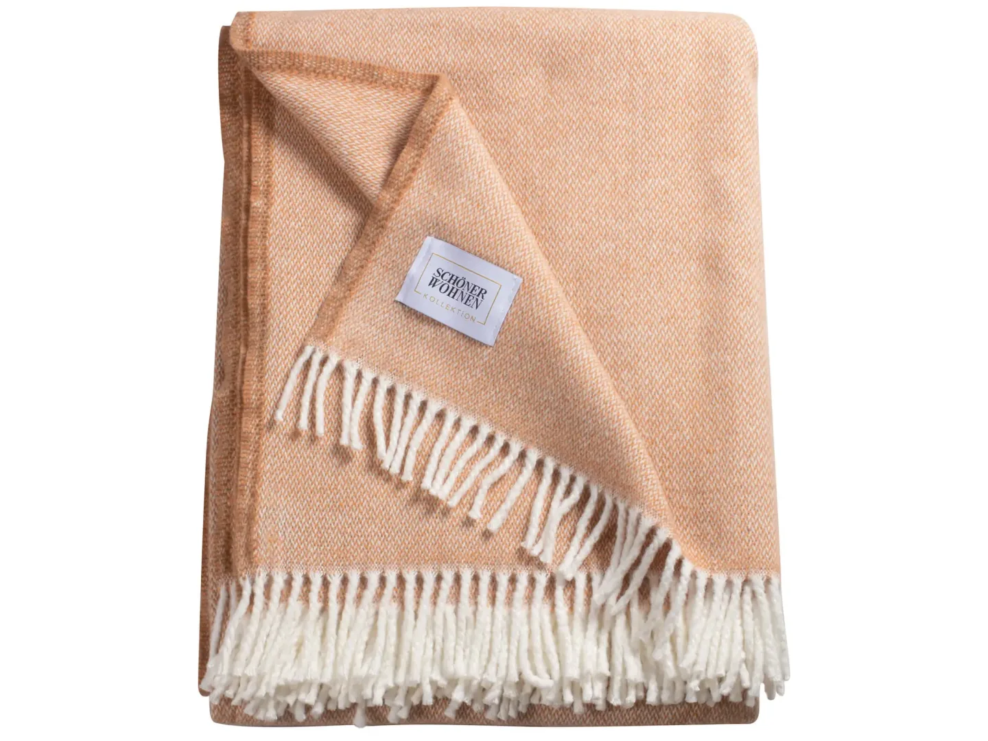Stoeckel & Grimmler Plaid Relax, Zimt 140x200 cm Braun | Schubiger Möbel