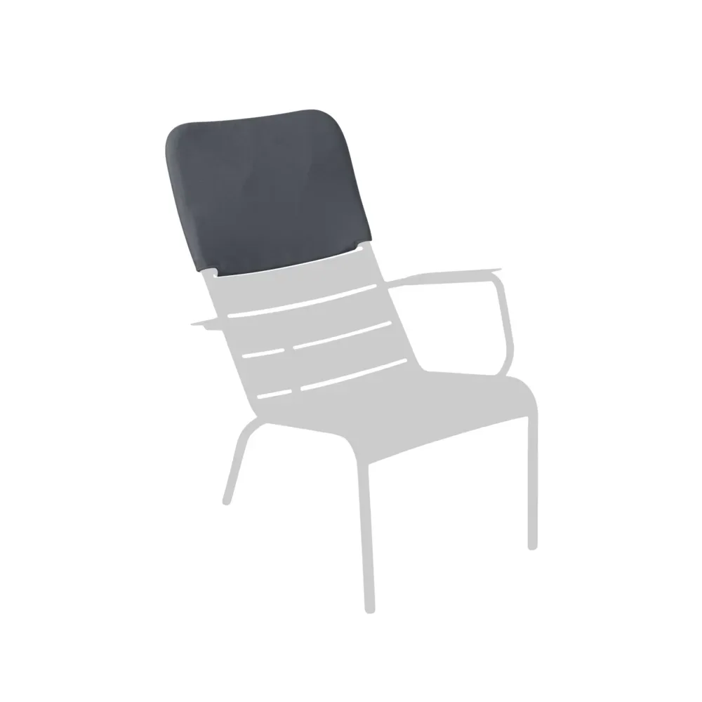 Fermob Luxembourg nackkudde Anthracite (grå)