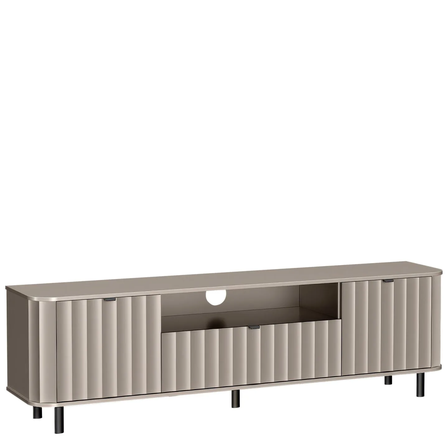 Joriel Tv-bänk 196 cm - Beige|svart