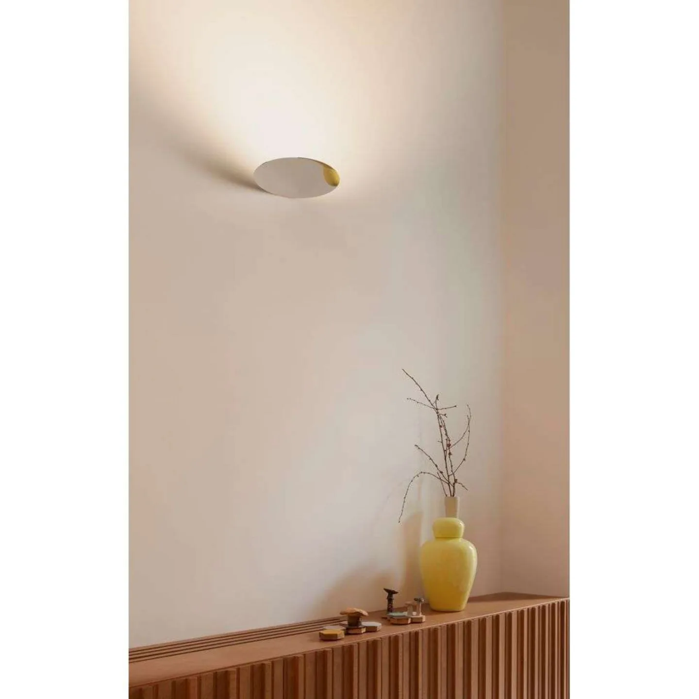 Millimetro Vägglampa 3000K Alu - Luceplan - Vardagsrum - Aluminium