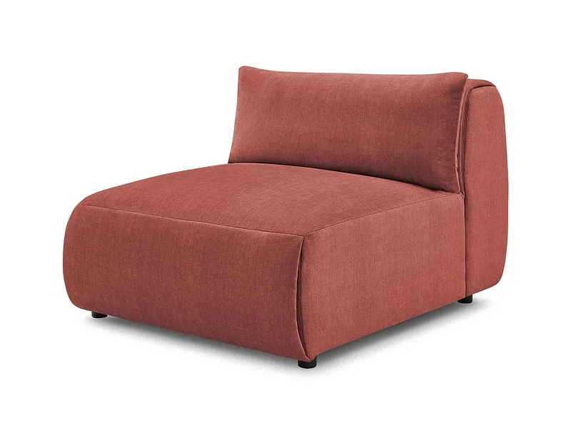 Modulare Sessel für Sofa BOBOCHIC JEANNE Samt orange