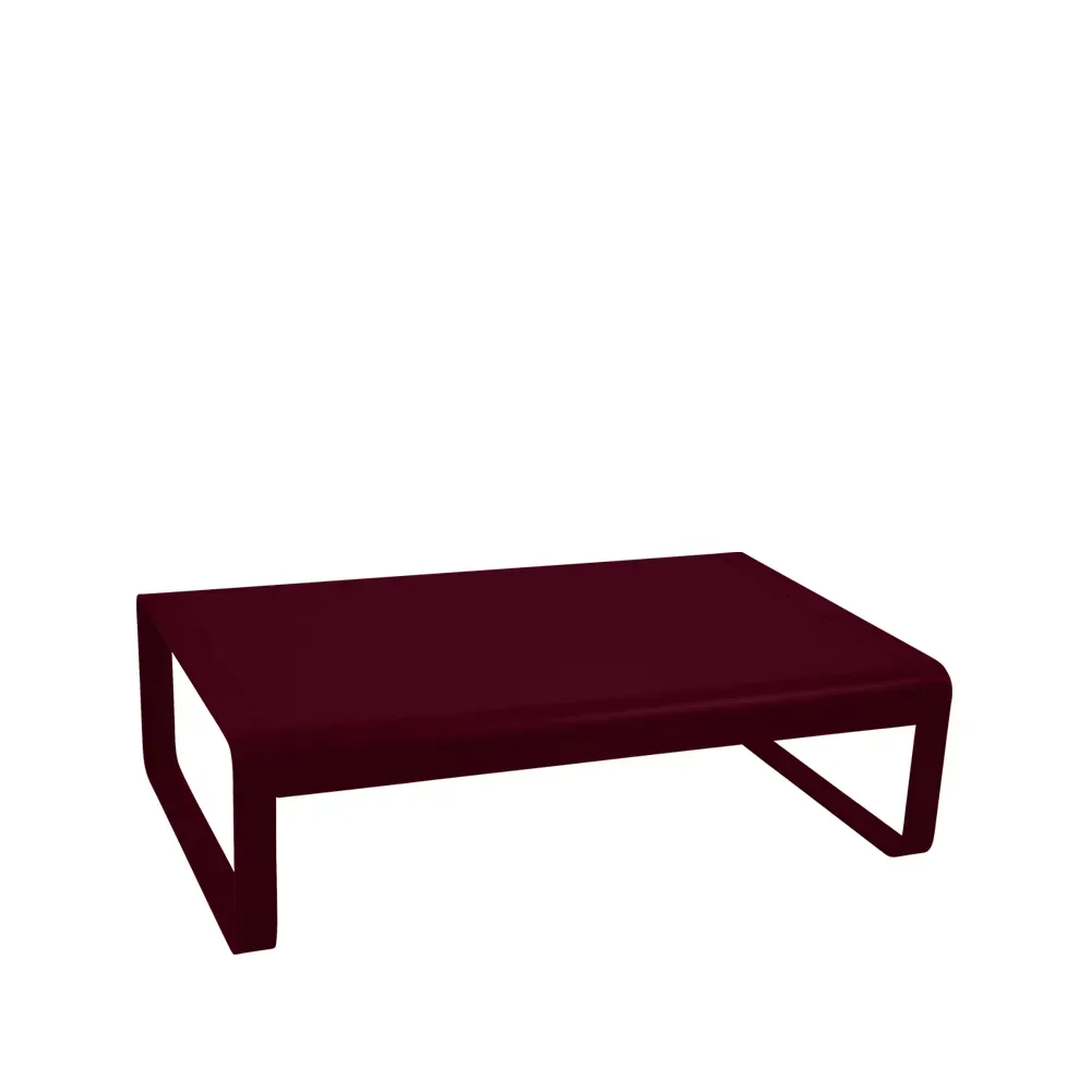 Fermob Bellevie soffbord lågt Black cherry (vinröd)