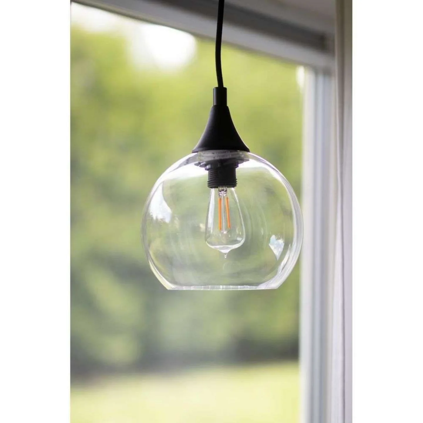 Bowl Taklampa Mini Transparent - Globen Lighting - Matsal - Glas