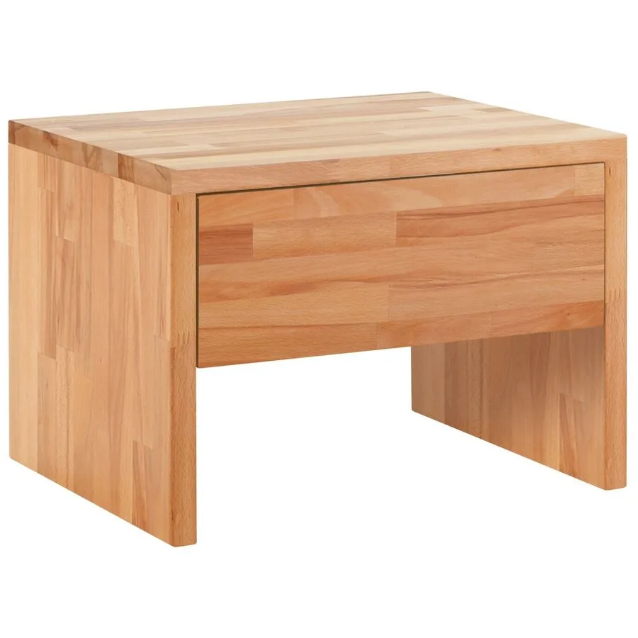 Hasena Nachttisch Benz Braun Holz 48 cm - Farbe: Kernbuche