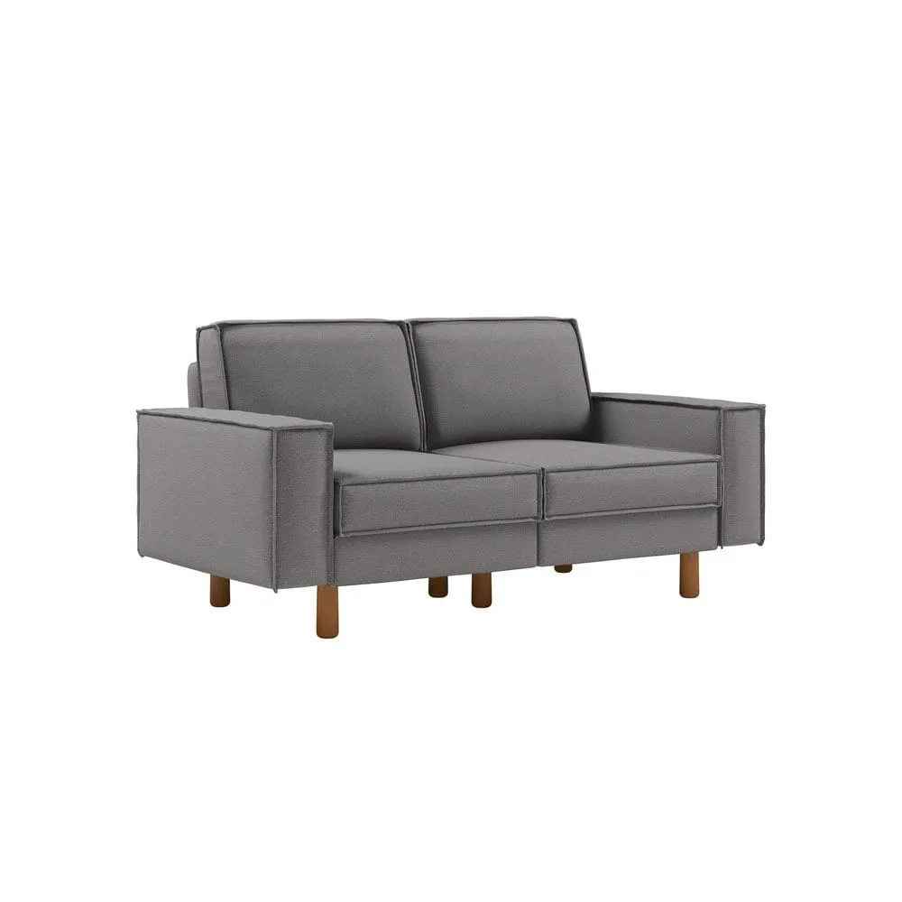 Vilsa 2-sits Soffa - Brun/Mörkgrå