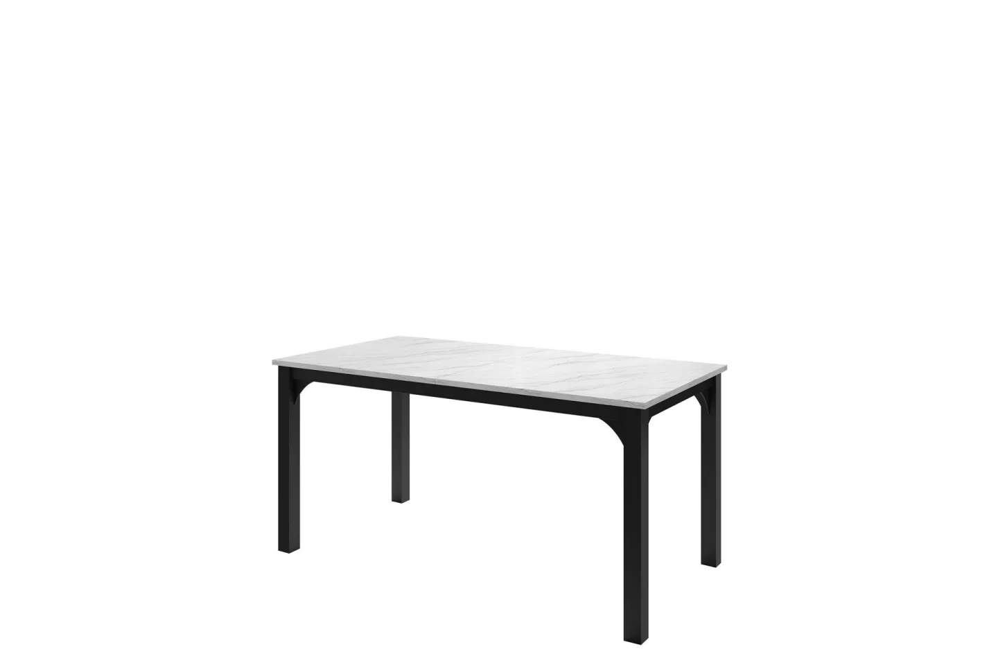 Millport Matbord 198 cm - Svart/Vit