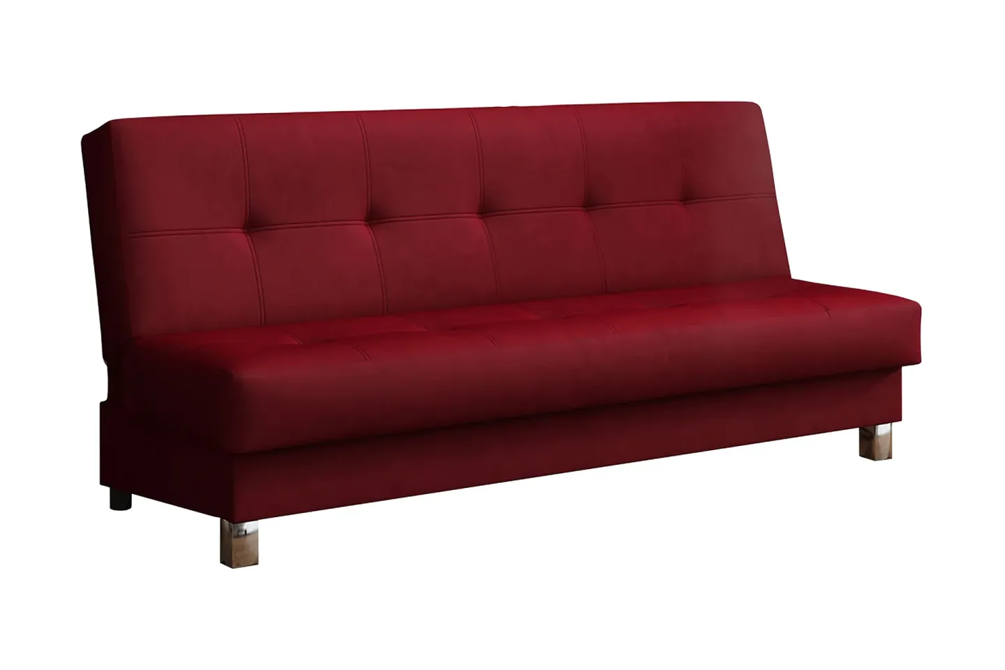 Enduro Bäddsoffa 195x85x90 cm - Röd