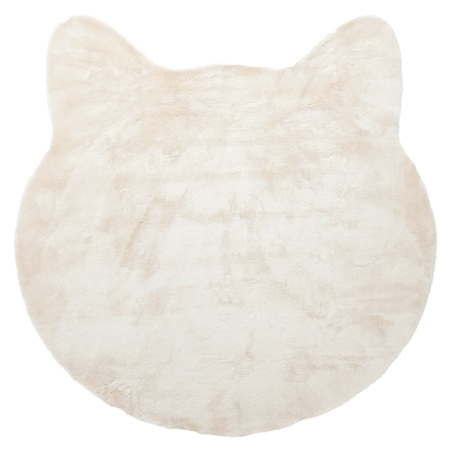 Barneteppe - Aranga Super Soft Cat (beige) (Størrelse: Ø 80 cm)