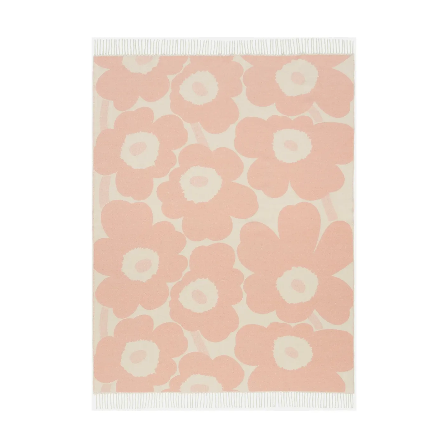 Marimekko Unikko Plaid 130x180 cm Pink