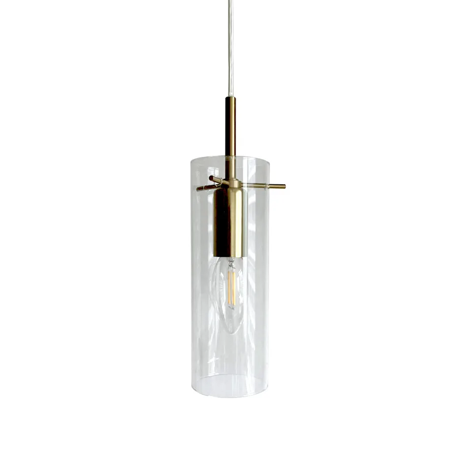 Nordic Lighting - Cilinda Ø7 - Fönsterlampa - Mässing/transparent