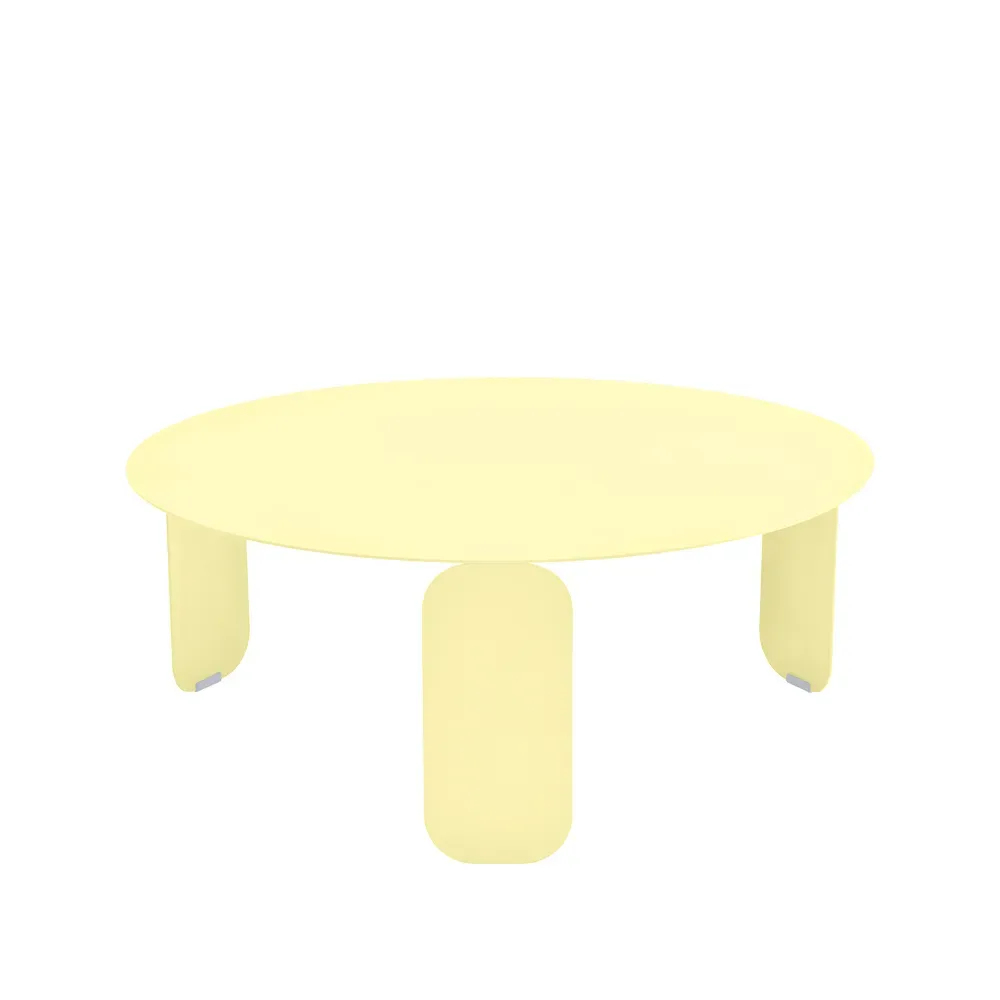 Fermob Bebop Ø80 bord lågt Frosted lemon (gul)