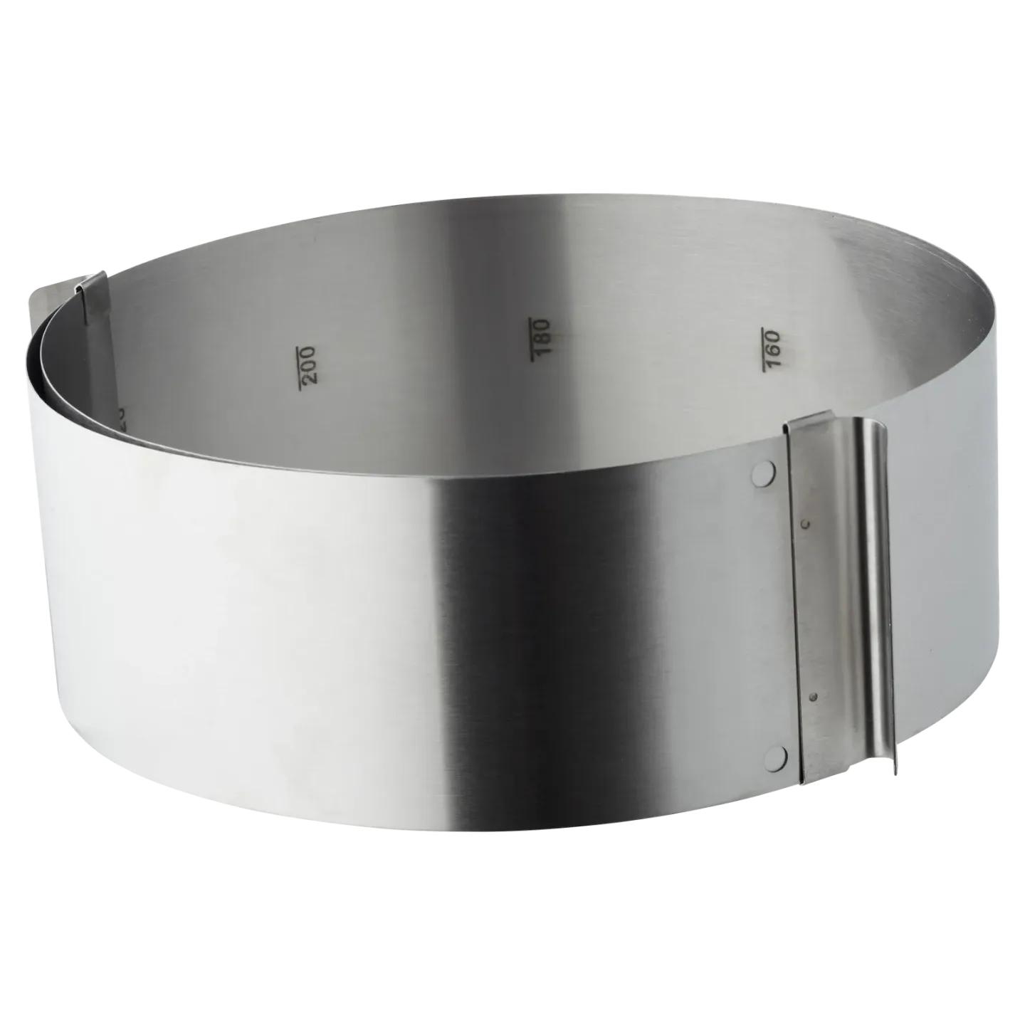 Funktion Funktion einstellbarer Tortenring 18-0 Stahl