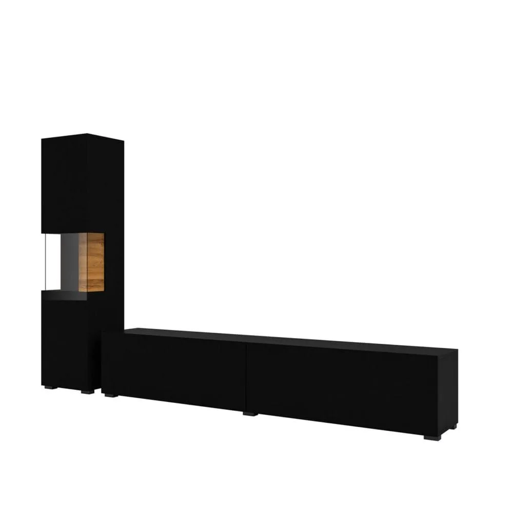 Väggenhet Ava 2 delar (05+40) - Svart onyx
