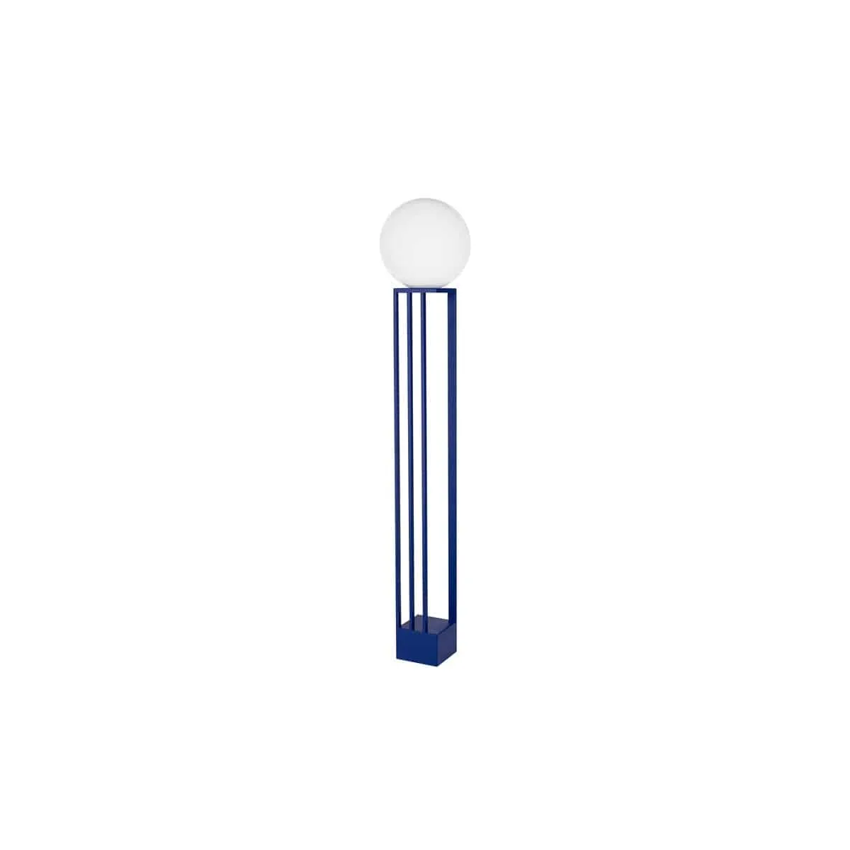 Örsjö Libreria Golvlampa Blå struktur/opalglas