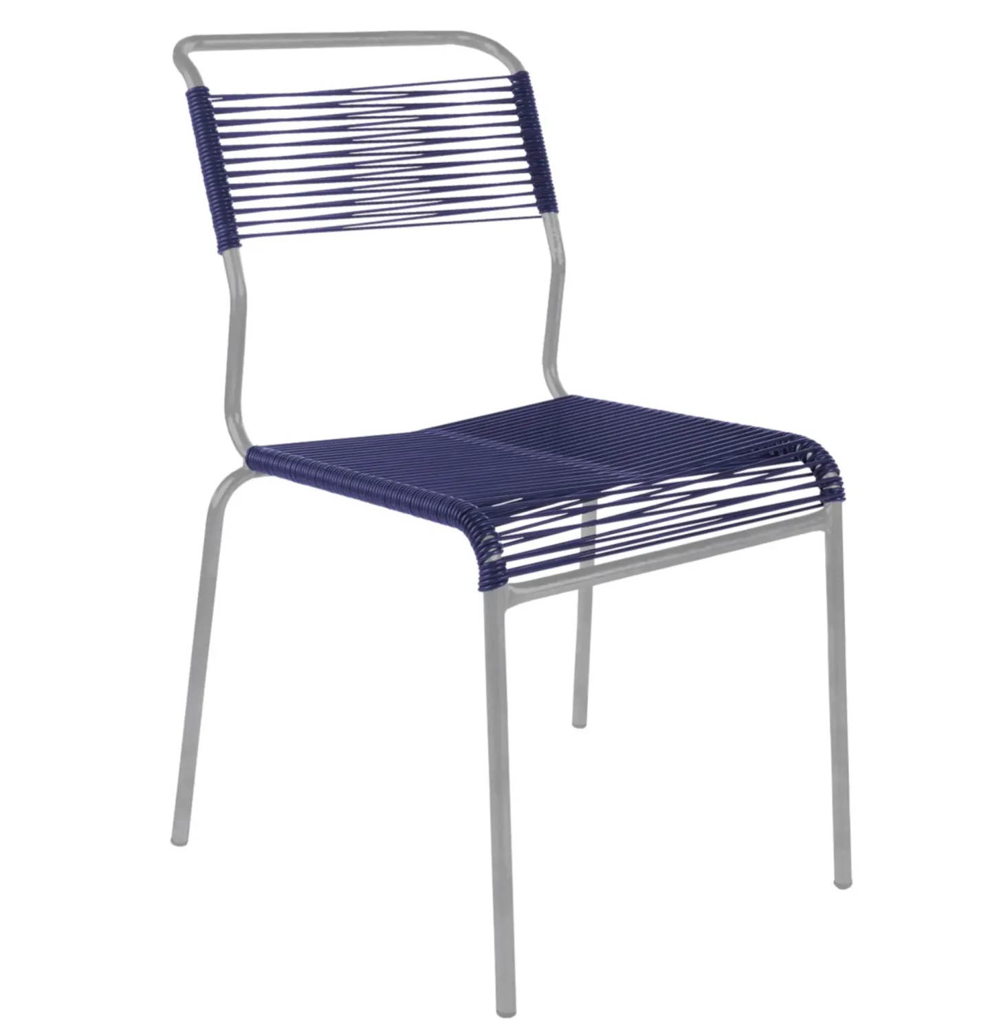 Schaffner Spaghetti-Stuhl Säntis Blau | Schubiger Möbel
