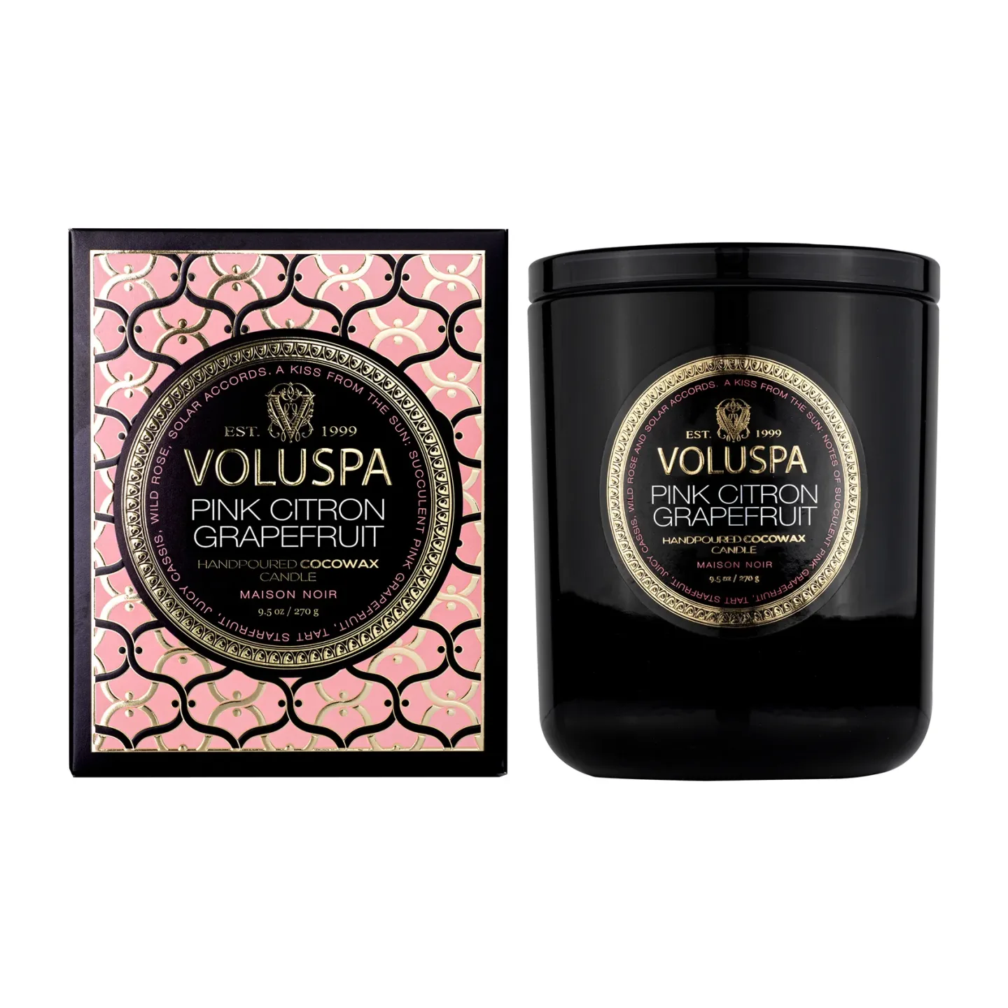 Pink Citron Grapefruit Classic doftljus