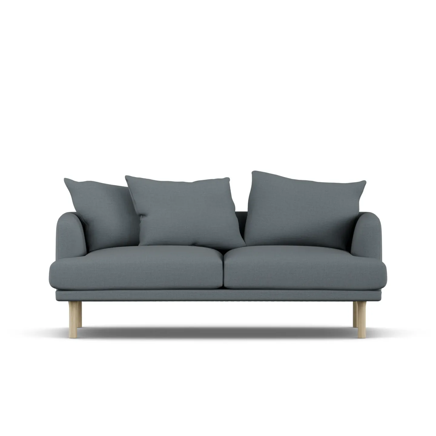 1898 Sjövik Sofa Same Blue 6678-Eiche weiß geölt, 2,5-sitzig