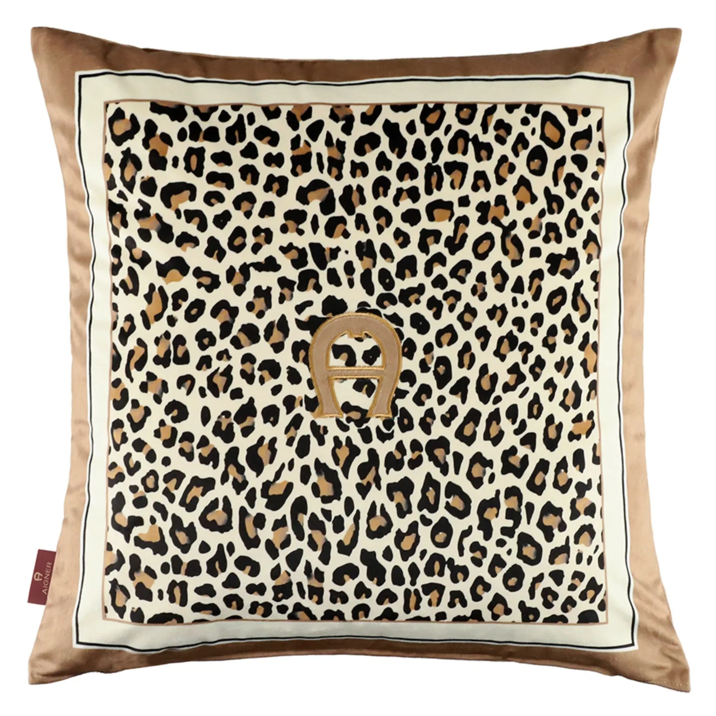Stoeckel & Grimmler Kissenhülle Aigner Leo Cognac 45x45 cm | Schubiger Möbel