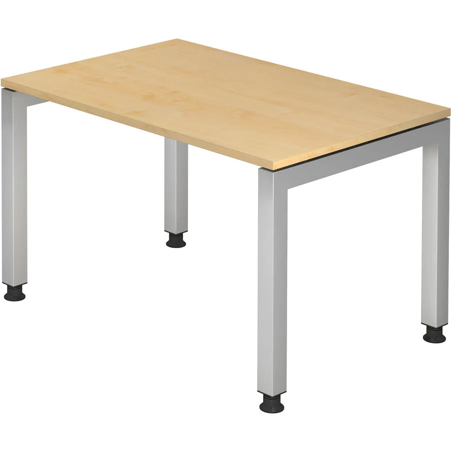 Schreibtisch Office Ahorn Holzwerkstoff Höhenverstellbar B 120 T 80 cm