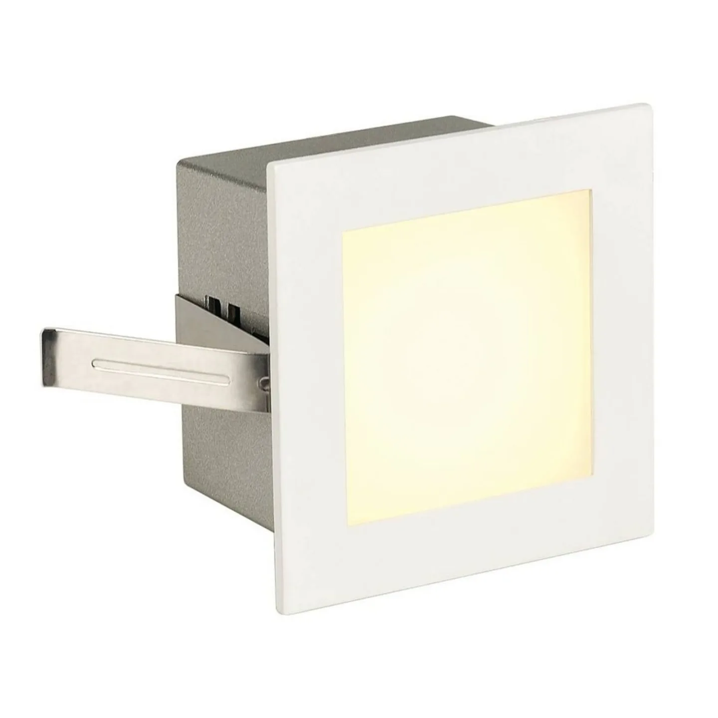 Frame Basic Square LED-infälld vägglampa 3000K vit - SLV - Hall - Aluminium