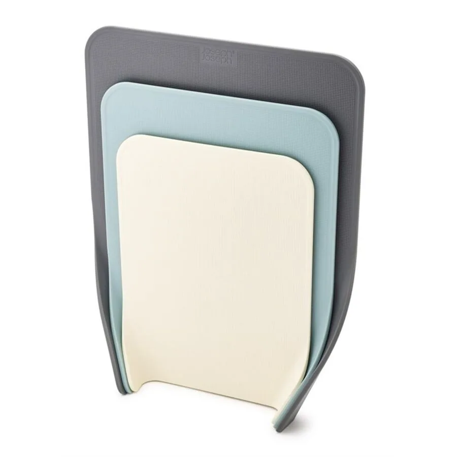 Schneidebrett Joseph Joseph Nest Blau/Grau Kunststoff 25.5 cm 34.3 cm