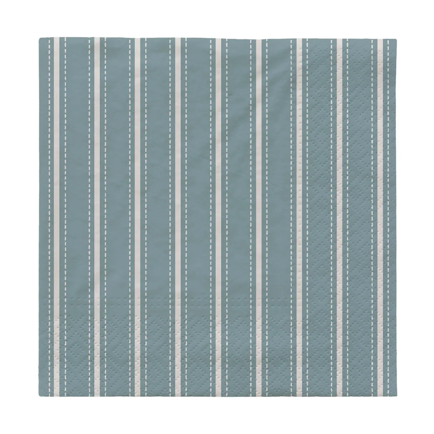 Broste Copenhagen Dolly Papierservietten im 20er Pack, 33x33 cm Light blue-white