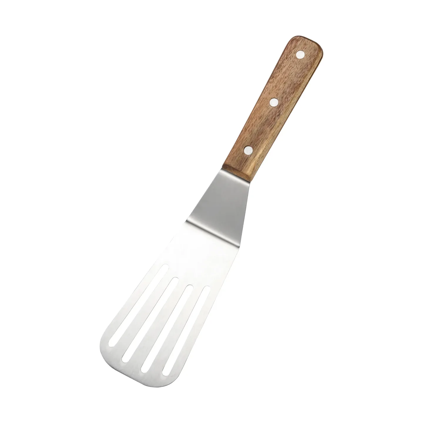 Dorre Steph Schlitz-Wendeschaber Edelstahl, Akazienholz, 28 cm