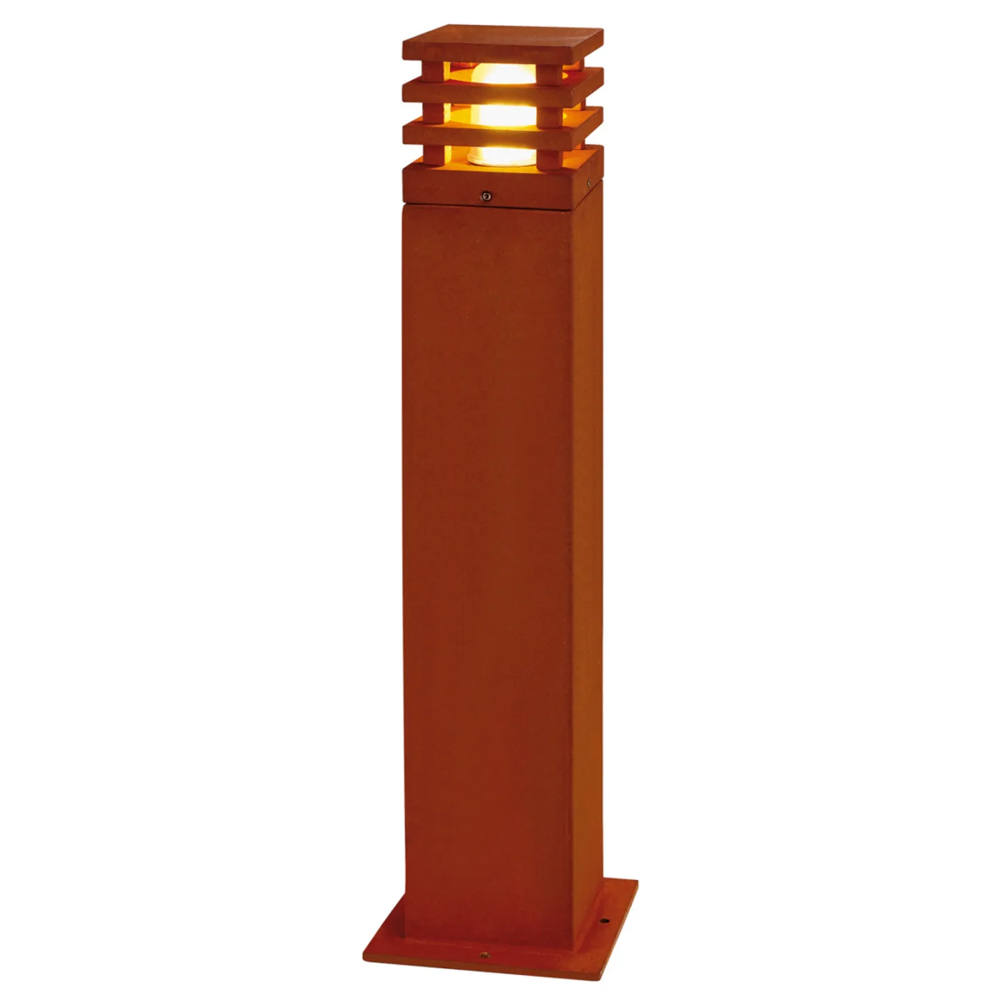Rusty Square 70 Garten Leuchte Rusted Steel - SLV - Modern - Metall - Einflammig