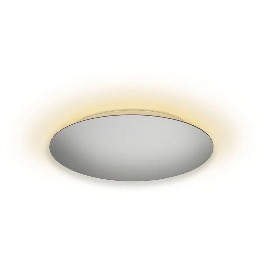 Escale Deckenlampe Blade Silber Aluminium 34 cm 3.5 cm - LED - Lichtfarbe: Extra warmweiss - LED Energiesparlampen