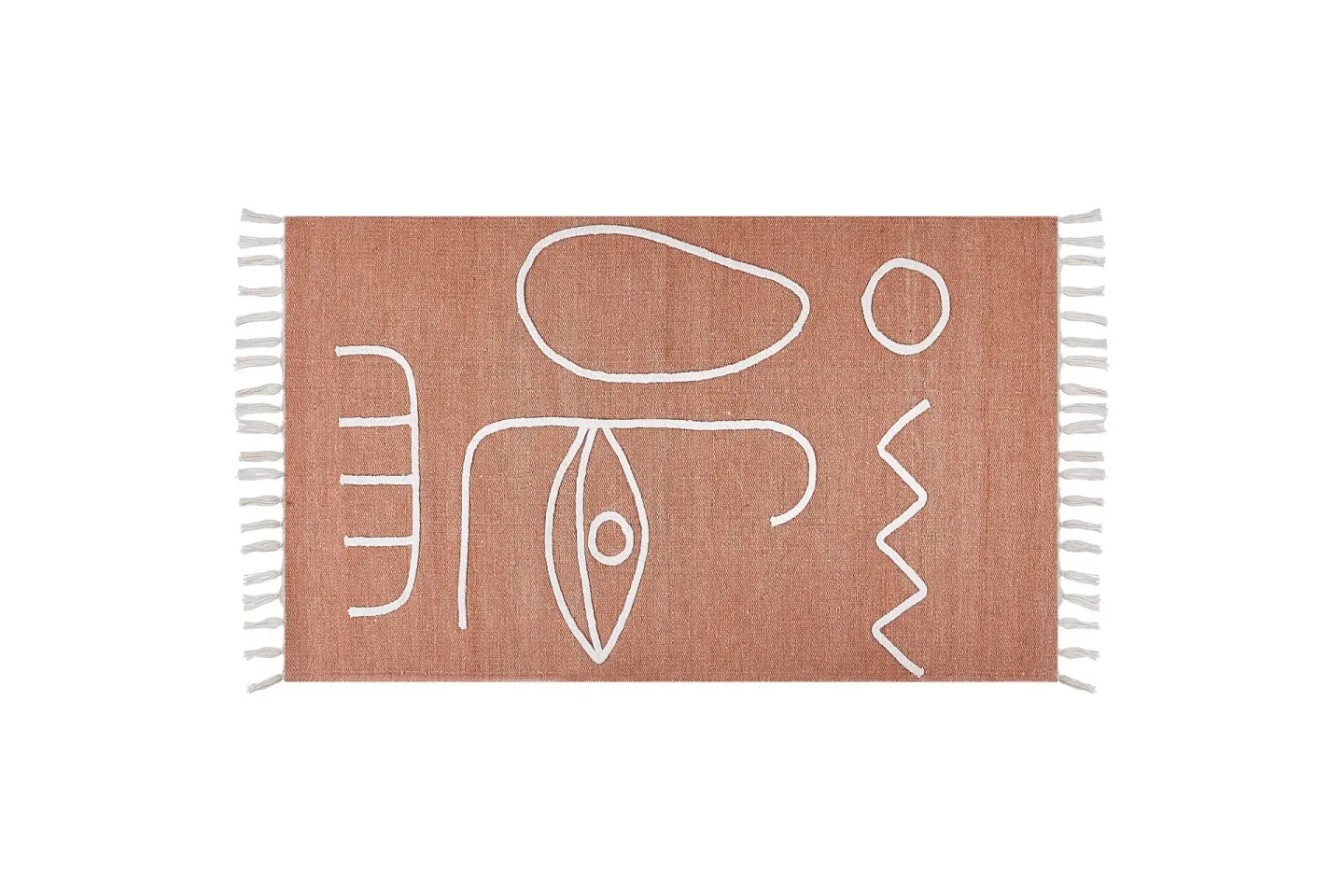 Yavu Ryamatta 80x150 cm - Röd