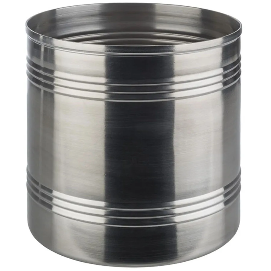 Servierschüssel Aps Silber Edelstahl 13.5 cm 14 cm