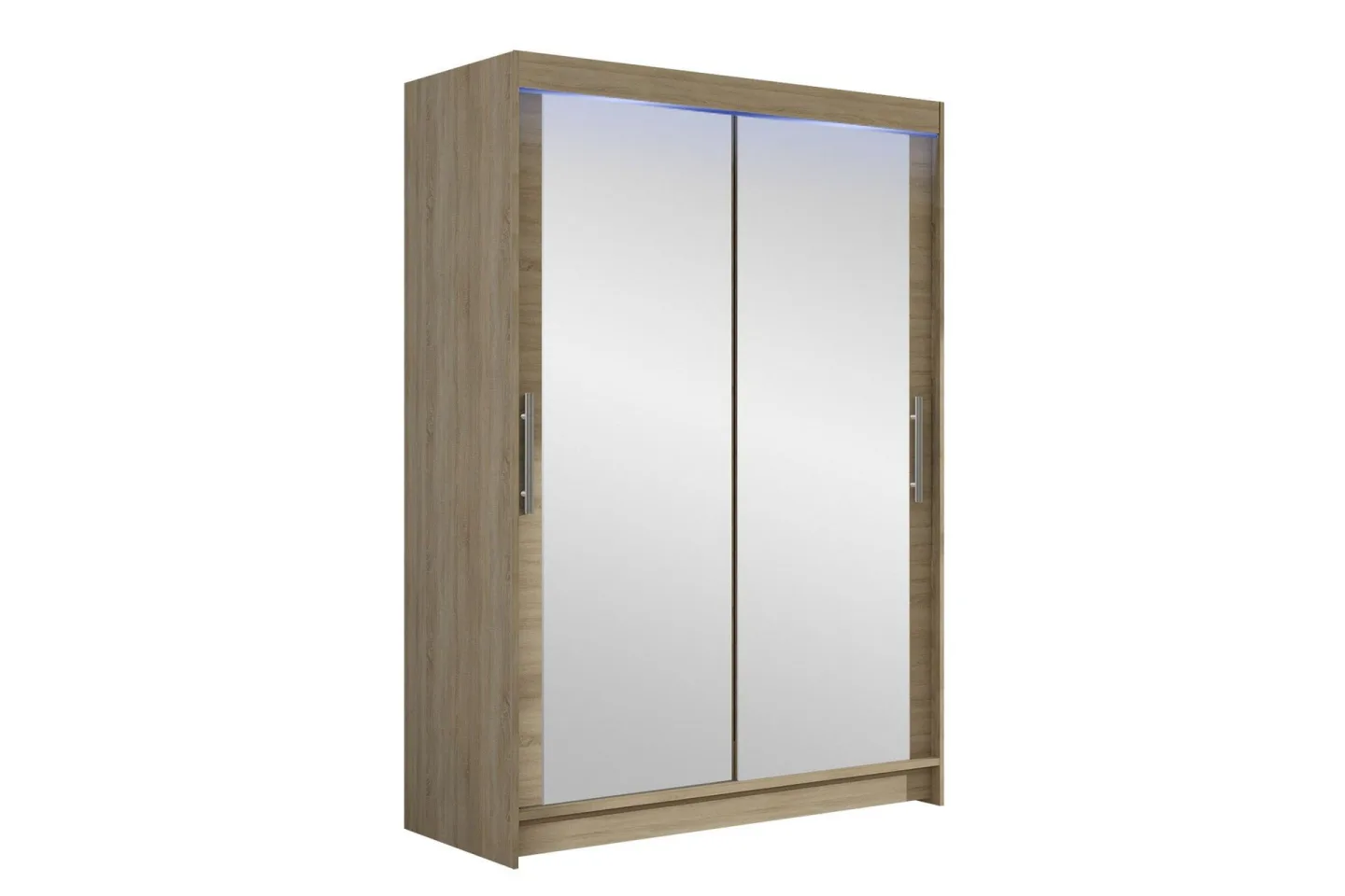 Estella Garderob med Spegel 120x200 cm - Beige