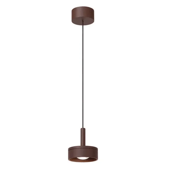 Lucide - Lenz Ø10 - Taklampa - Rost