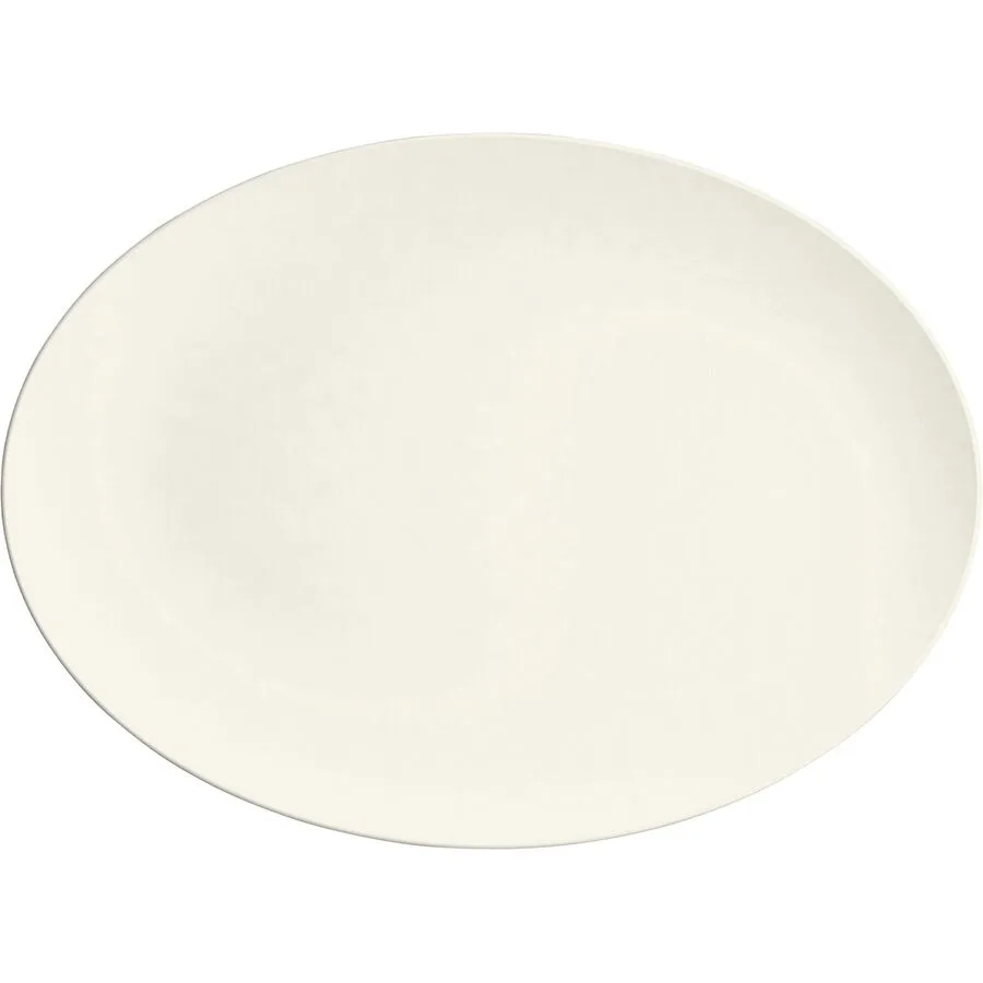 BAUSCHER Teller oval Purity weiss Porzellan Oval B 37 cm