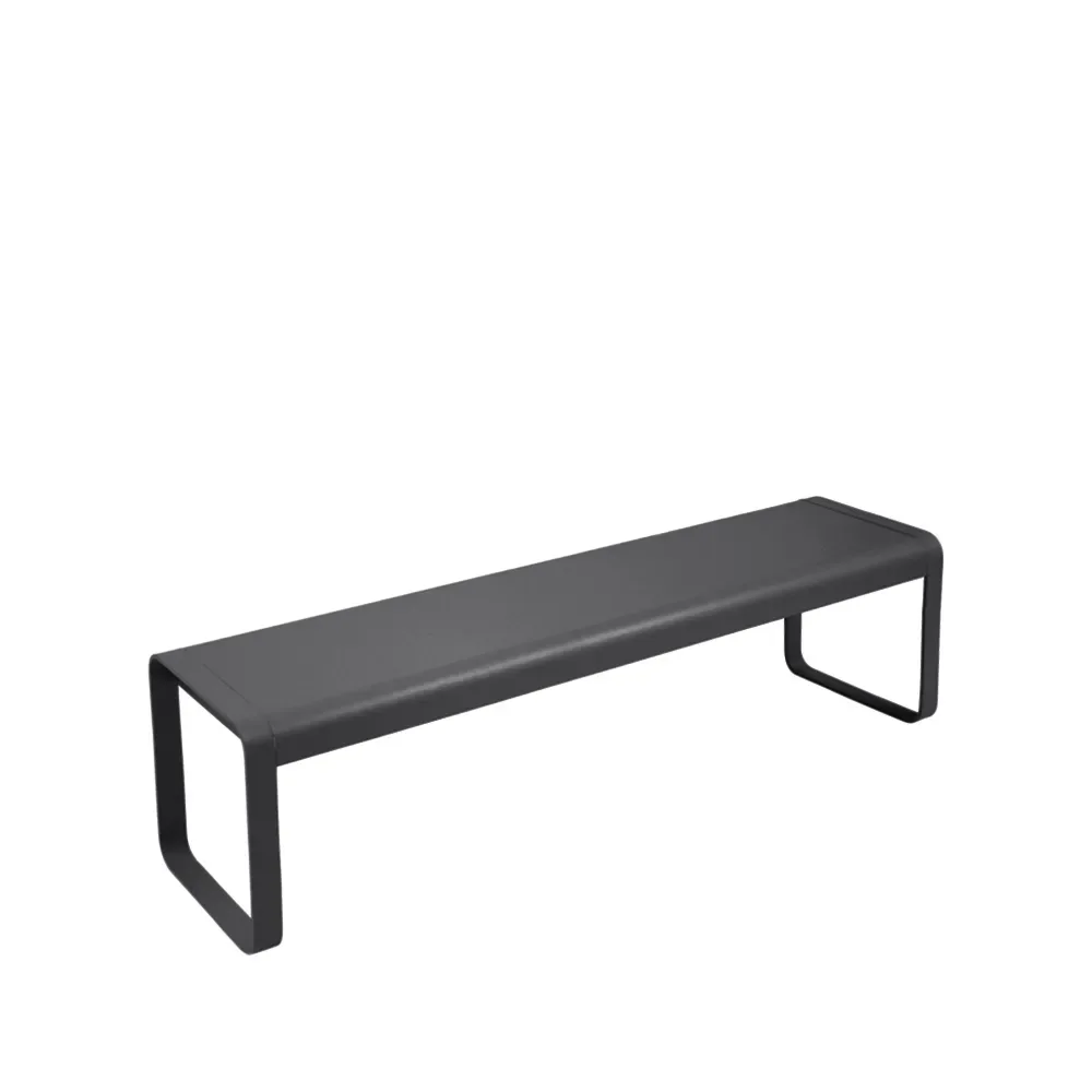 Fermob Bellevie bänk Anthracite (grå)